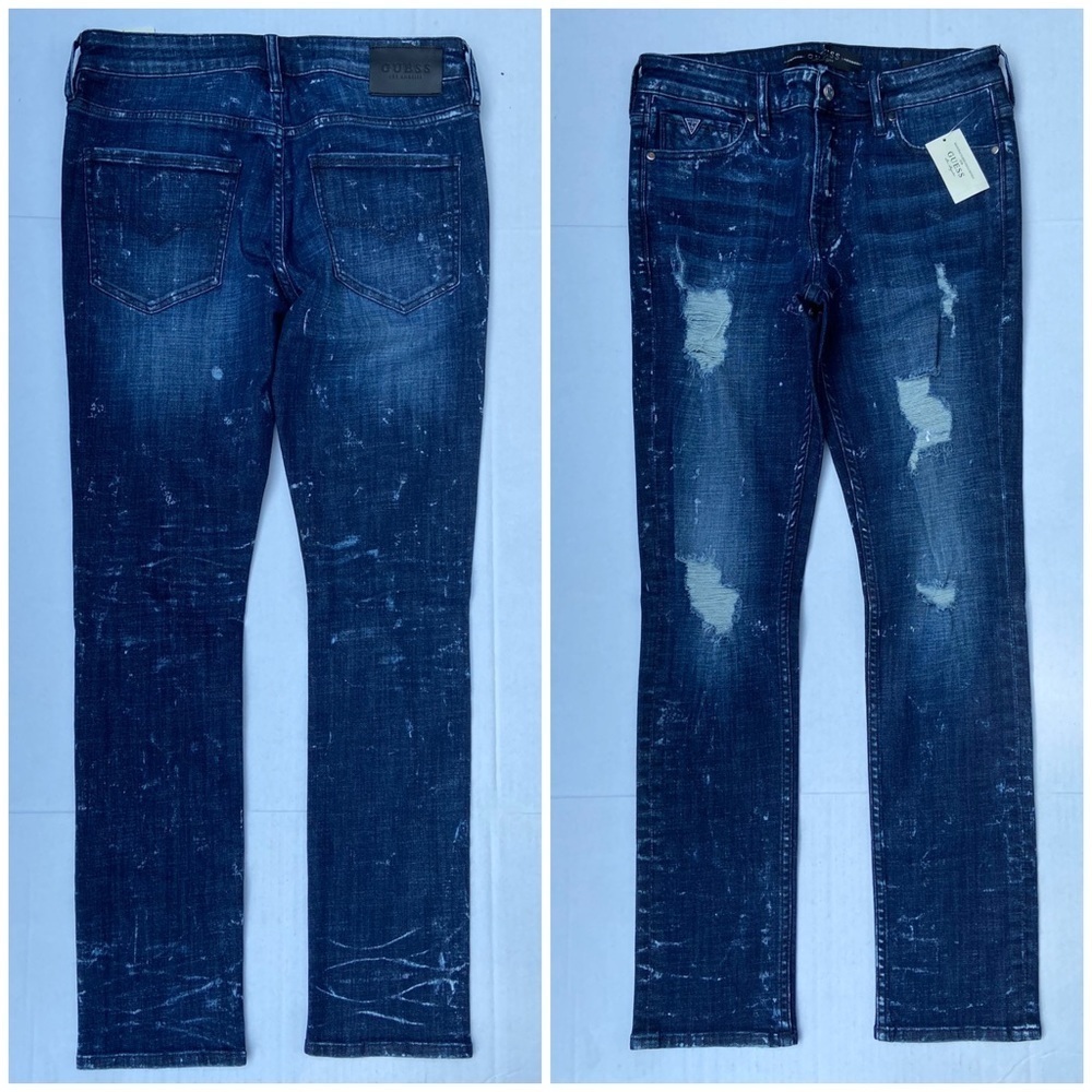 New GUESS Mens Skinny Jeans SZ 32